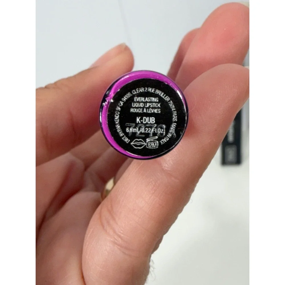 Kat Von D Everlasting Liquid Lipstick K-Dub Bright Fuchsia Pink Matte 6.6mL NEW